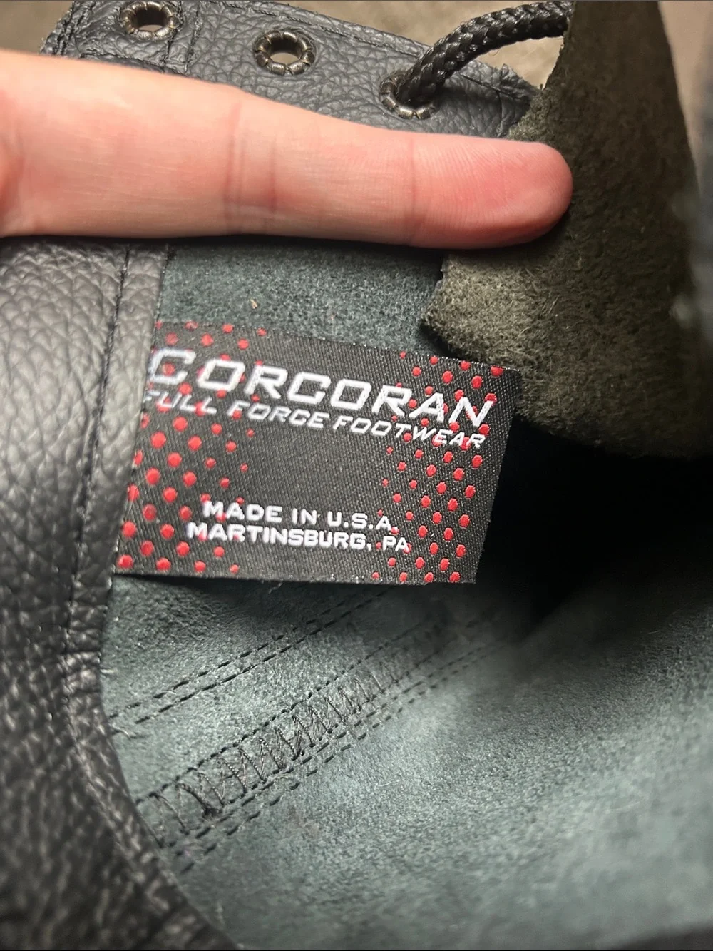 Men’s Leather Corcoran full force footwear boot